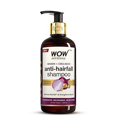 WOW SKIN SCIENCE ONION & COLLAGEN ANTI-HAIRFALL SHAMPOO
