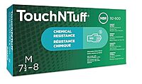 ANSELL TOUCHNTUFF 92-600 DISPOSABLE NITRILE GLOVES,G ANSELL TOUCHNTUFF 92-600 DISPOSABLE NITRILE GLOVES,G