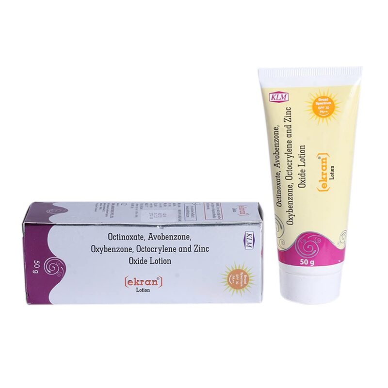 Ekran Sunscreen Lotion SPF 30 PA++ Ekran Sunscreen Lotion SPF 30 PA++