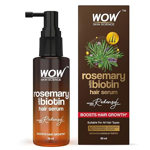 WOW SKIN SCIENCE ROSEMARY, HAIR SERUM
