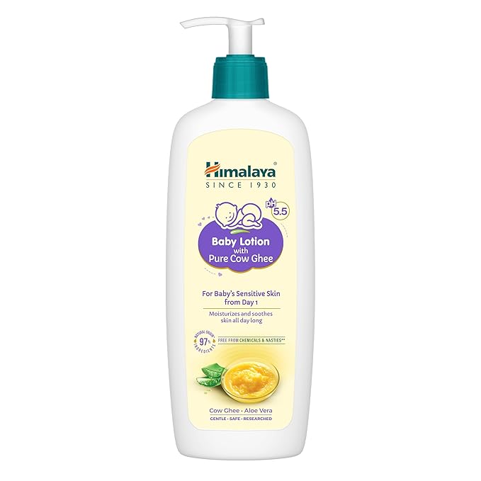 Himalaya Baby Lotion with Pure Cow Ghee Himalaya Baby Lotion with Pure Cow Ghee