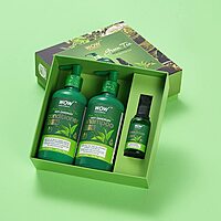 WOW SKIN SCIENCE GREEN TEA SHAMPOO, CONDITIONER & FACE SERUM WOW SKIN SCIENCE GREEN TEA SHAMPOO, CONDITIONER & FACE SERUM