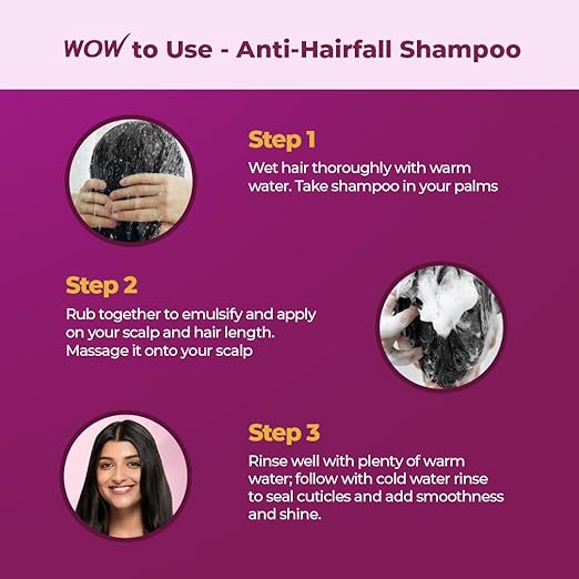 WOW SKIN SCIENCE ONION & COLLAGEN ANTI-HAIRFALL SHAMPOO WOW SKIN SCIENCE ONION & COLLAGEN ANTI-HAIRFALL SHAMPOO