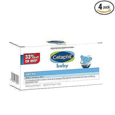 CETAPHIL BABY MILD BAR  100 GM
