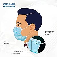 QUARANT MELTBLOWN FABRIC 3 PLY DISPOSABLE FACE MASK POLLUTION FREE QUARANT MELTBLOWN FABRIC 3 PLY DISPOSABLE FACE MASK POLLUTION FREE