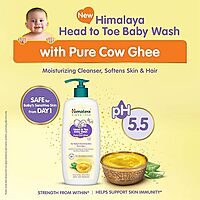 Himalaya Head to Toe Baby Wash with Pure Cow Ghee Himalaya Head to Toe Baby Wash with Pure Cow Ghee