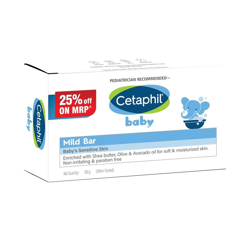 CETAPHIL BABY MILD BAR1* 100 GM CETAPHIL BABY MILD BAR1* 100 GM
