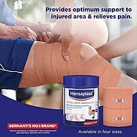 HANSAPLAST SOFT COTTON PAIN RELIEF CREPE BANDAGE HANSAPLAST SOFT COTTON PAIN RELIEF CREPE BANDAGE