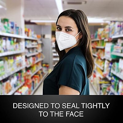QUARANT N95 FACE MASK WITH NOSE CLIP