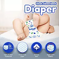 BUMTUM BABY DIAPER PANTS EXTRA LARGE 24 COUNT BUMTUM BABY DIAPER PANTS EXTRA LARGE 24 COUNT
