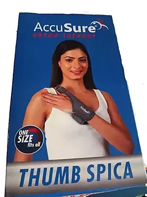ACCU SURE ORTHO SUPPORT THUMB SPICA