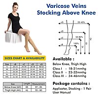 ACCUSURE ANTI-EMBOLISM KNEE LENGTH STOCKINGS ACCUSURE ANTI-EMBOLISM KNEE LENGTH STOCKINGS