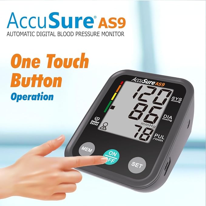 ACCUSURE BLOOD PRESSURE MONITOR AS9 ACCUSURE BLOOD PRESSURE MONITOR AS9