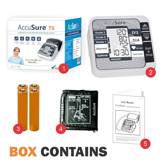 ACCUSURE BLOOD PRESSURE MONITOR TS ACCUSURE BLOOD PRESSURE MONITOR TS