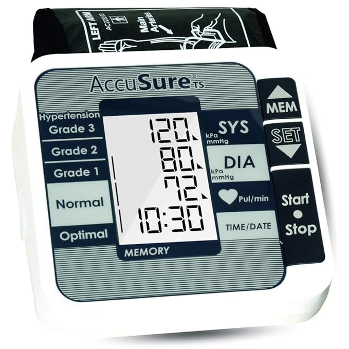 ACCUSURE BLOOD PRESSURE MONITOR TS ACCUSURE BLOOD PRESSURE MONITOR TS
