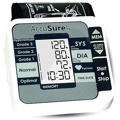ACCUSURE BLOOD PRESSURE MONITOR TS