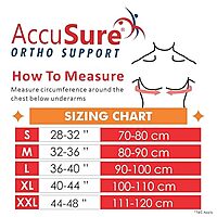 ACCUSURE BROKEN RIB SUPPORT BRACE UNISEX ACCUSURE BROKEN RIB SUPPORT BRACE UNISEX