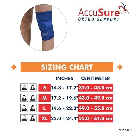 ACCUSURE CLOSE PATELLA NEOPRENE KNEE SUPPORT ACCUSURE CLOSE PATELLA NEOPRENE KNEE SUPPORT