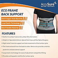 ACCUSURE ECO FRAME LUMBO SUPPORT BELT ACCUSURE ECO FRAME LUMBO SUPPORT BELT