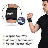 ACCUSURE FITNESS EXERCISE WRIST WRAP BANDS ACCUSURE FITNESS EXERCISE WRIST WRAP BANDS