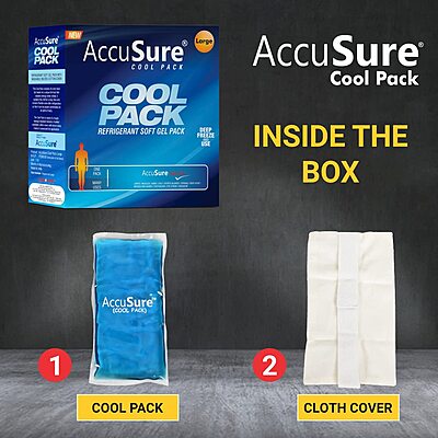 ACCUSURE REUSABLE GEL COOL PACK
