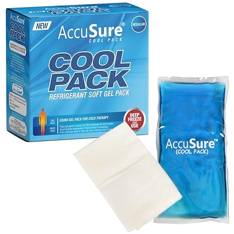 ACCUSURE GEL COOL PACK WITH WASHABLE COVER ACCUSURE GEL COOL PACK WITH WASHABLE COVER