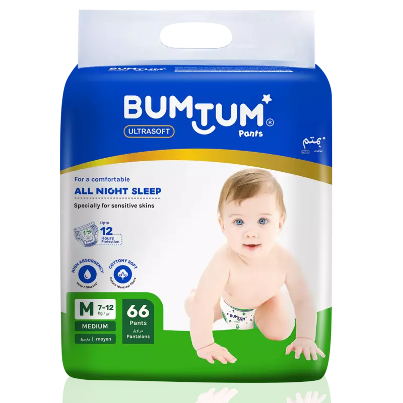 BUMTUM BABY DIAPER PANTS MEDIUM BUMTUM BABY DIAPER PANTS MEDIUM