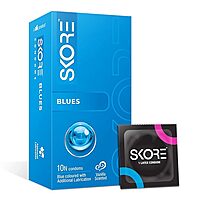SKORE BLUE CONDOMS SKORE BLUE CONDOMS