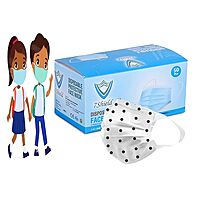 7SHIELD DISPOSABLE 3PLY POLKA BLACK DOTTED FACE MASK 7SHIELD DISPOSABLE 3PLY POLKA BLACK DOTTED FACE MASK