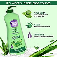 BOROPLUS ALOE NEEM BODY LOTION BOROPLUS ALOE NEEM BODY LOTION