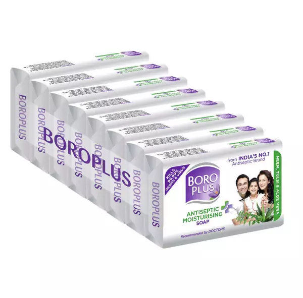 BOROPLUS ANTISEPTIC MOISTURISING SOAP WITH NEEM TULSI ALOEVERA BOROPLUS ANTISEPTIC MOISTURISING SOAP WITH NEEM TULSI ALOEVERA