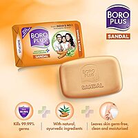 BOROPLUS ANTISEPTIC MOISTURISING SOAP WITH SANDAL BOROPLUS ANTISEPTIC MOISTURISING SOAP WITH SANDAL