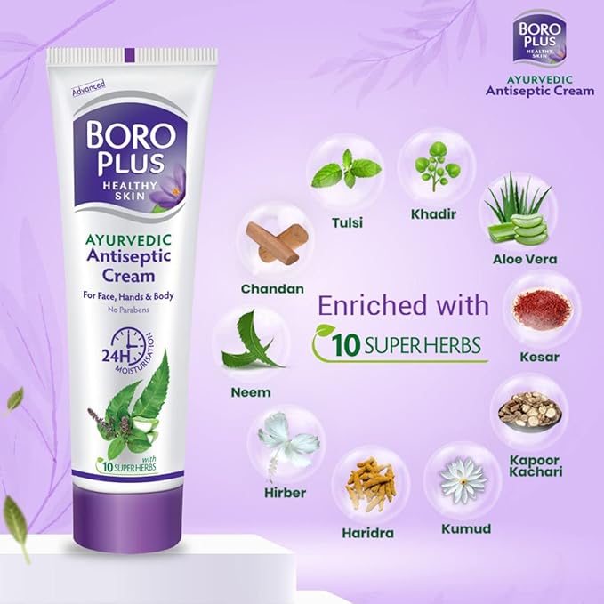 BOROPLUS AYURVEDIC ANTISEPTIC CREAM BOROPLUS AYURVEDIC ANTISEPTIC CREAM