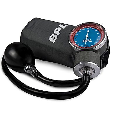 BPL Aneroid Sphygmomanometer Blood Pressure Monitor(Gray)