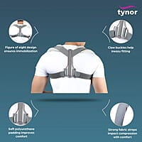 TYNOR CLAVICLE BRACE WITH BRACE WITH FASTENING TAPE C05 TYNOR CLAVICLE BRACE WITH BRACE WITH FASTENING TAPE C05