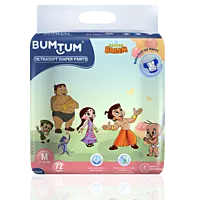 BUMTUM PREMIUM CHHOTA BHEEM PANTS MEDIUM 72 COUNT BUMTUM PREMIUM CHHOTA BHEEM PANTS MEDIUM 72 COUNT