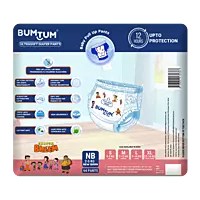 BUMTUM CHHOTA BHEEM DIAPER PANTS EXTRA LARGE 54 COUNT BUMTUM CHHOTA BHEEM DIAPER PANTS EXTRA LARGE 54 COUNT