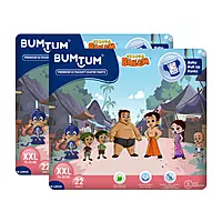 BUMTUM CHHOTA BHEEM DIAPER PANTS XXL 22 COUNT BUMTUM CHHOTA BHEEM DIAPER PANTS XXL 22 COUNT