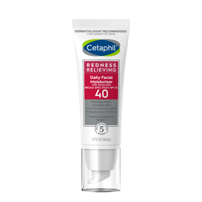 CETAPHIL REDNESS RELIEVING DAILY FACIAL TINTED MOISTURIZER SPF 40 CETAPHIL REDNESS RELIEVING DAILY FACIAL TINTED MOISTURIZER SPF 40