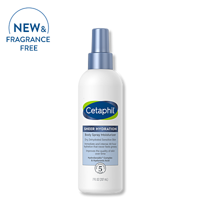 CETAPHIL SHEER HYDRATION BODY SPRAY MOISTURIZER