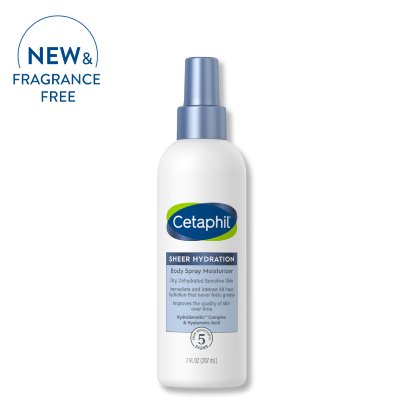 CETAPHIL SHEER HYDRATION BODY SPRAY MOISTURIZER CETAPHIL SHEER HYDRATION BODY SPRAY MOISTURIZER