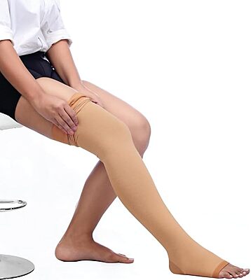 DYNA COTTON MEDICAL COMPRESSION STOCKINGS THIGH