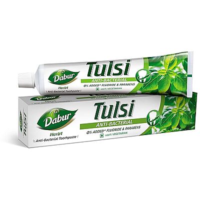 DABUR HERB'L TULSI ANTI BACTERIAL TOOTHPASTE-200G