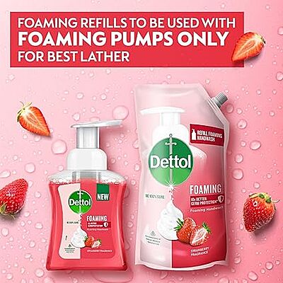 DETTOL FOAMING HANDWASH PUMP