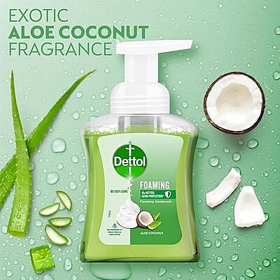 DETTOL FOAMING HANDWASH PUMP - ALOE COCONUT