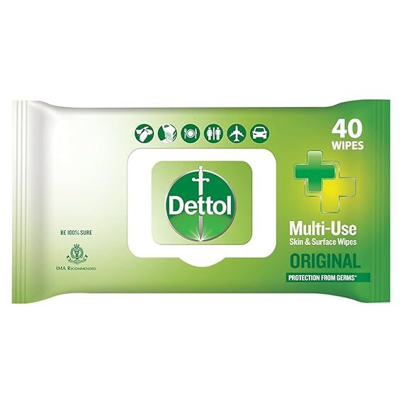 DETTOL GERM PROTECTION WET WIPES FOR SKIN & SURFACES DETTOL GERM PROTECTION WET WIPES FOR SKIN & SURFACES