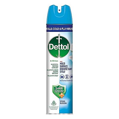 DETTOL MULTI-SURFACE DISINFECTANT SANITIZER SPRAY BOTTLE SPRING BLOSSOM