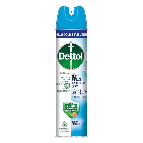 DETTOL MULTI-SURFACE DISINFECTANT SANITIZER SPRAY BOTTLE SPRING BLOSSOM DETTOL MULTI-SURFACE DISINFECTANT SANITIZER SPRAY BOTTLE SPRING BLOSSOM