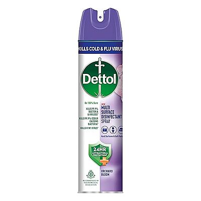 DETTOL MULTI-SURFACE DISINFECTANT SANITIZER SPRAY BOTTLE ORCHARD BLOOM