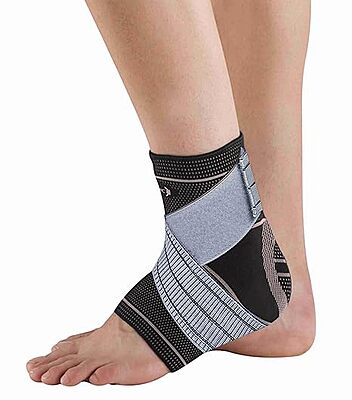 DYNA MALLEOGRIP S ANKLE BINDER BLACK